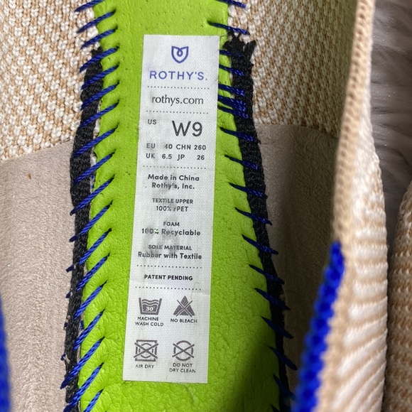 Rothy’s “The Square”  in Tuxedo size 9 - Picture 15 of 16